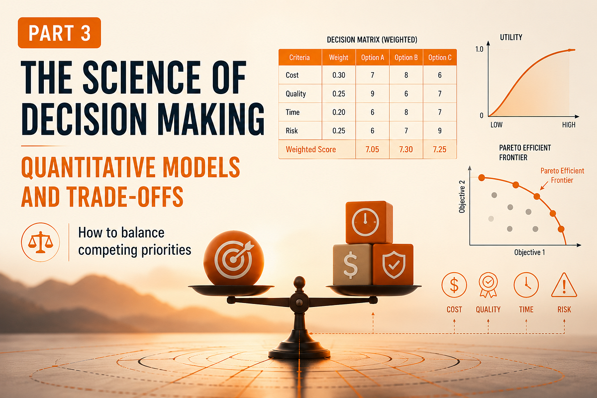 The Science of Decision Making (Part 3): Quantitative Models and