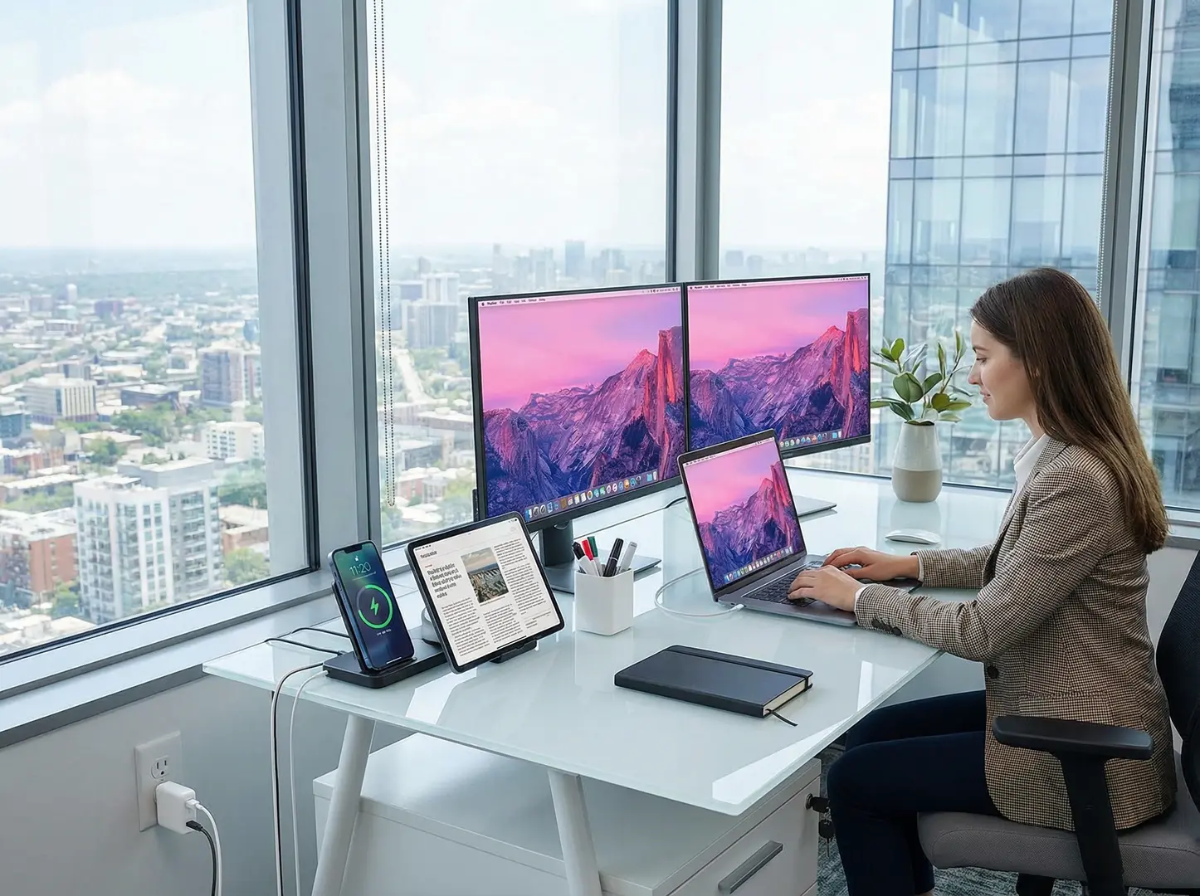 Building a Clean Desk Charging Setup