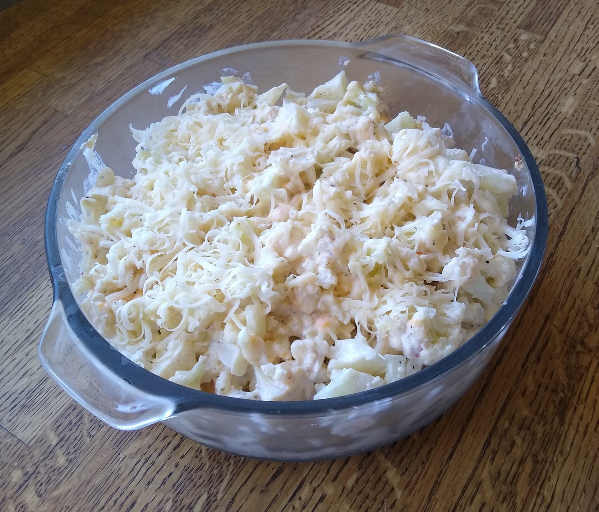 White cauliflower baked dish.. Cauliflower is a versatile vegetable ...