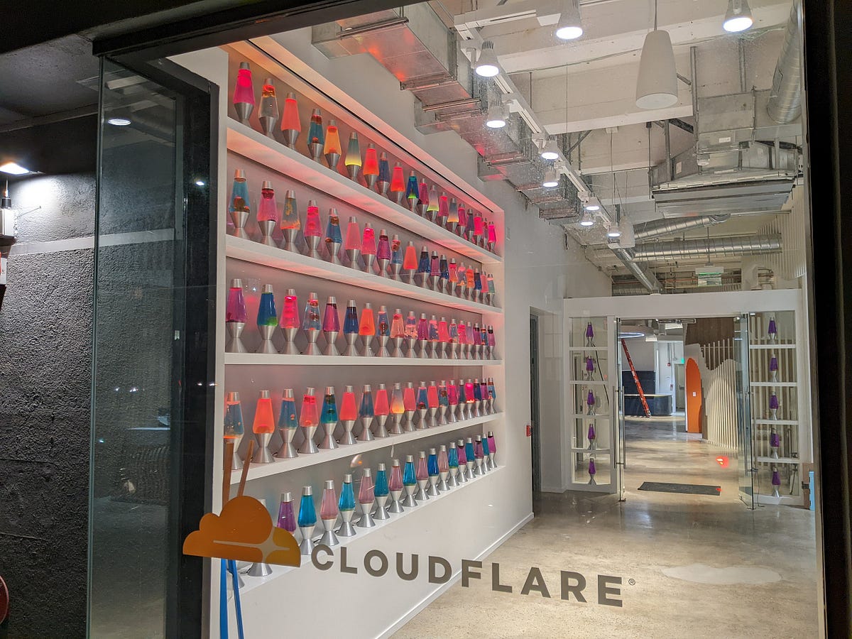 How A Wall of Lava Lamps Is Protecting The Internet