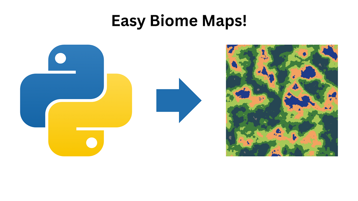 How to Generate a Biome Map in 3 Lines of Code with Python and ...
