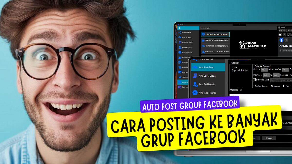 Cara Posting ke Banyak Grup Facebook Auto Post Group Facebook Tools ...