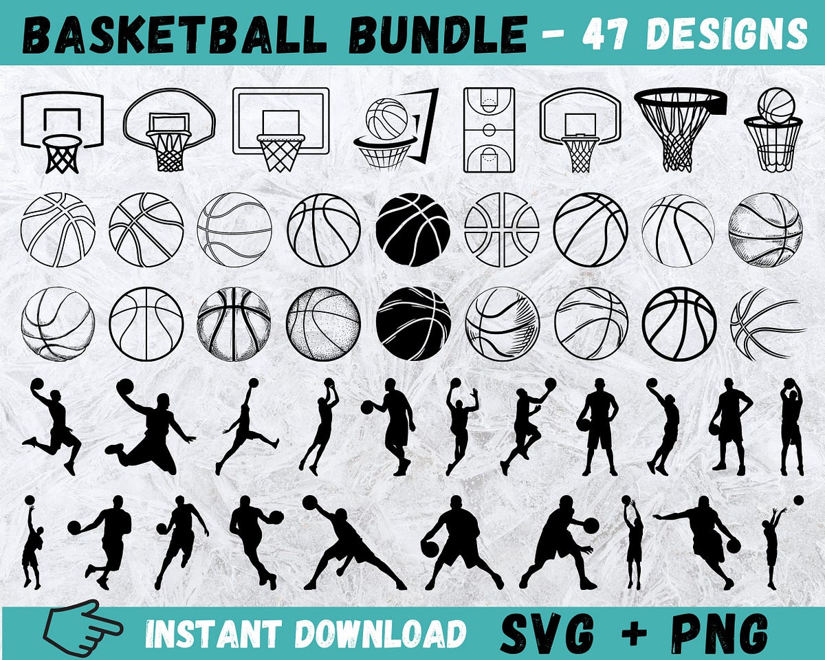 Basketball SVG, Basketball SVG Bundle, Basketball Cricut, Basketball