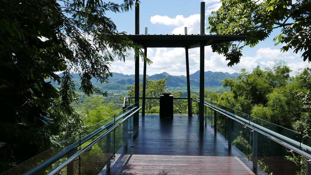 Thailand — Hellfire Pass Railway Walk, Konyu Cutting, Saiyok, Changwat ...