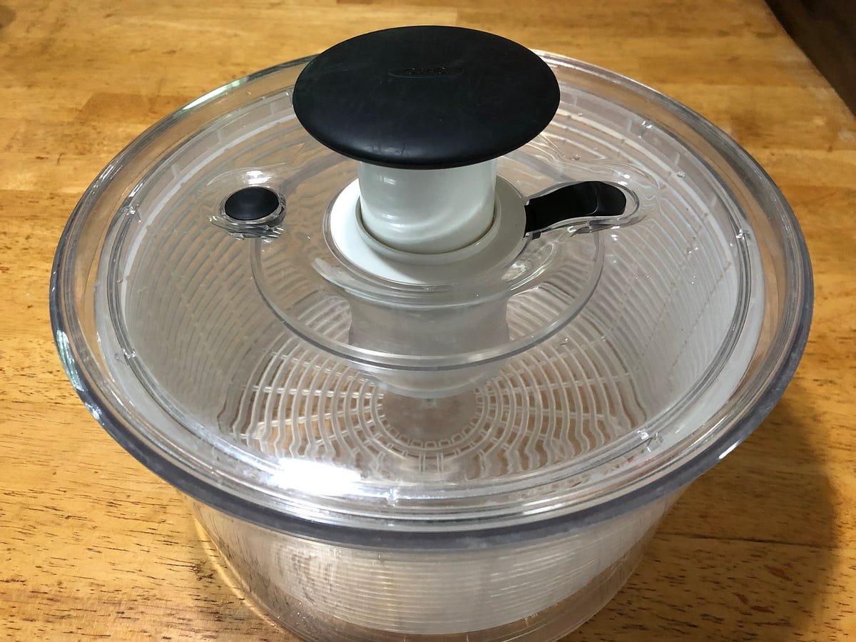 OXO Good Grips Salad Spinner. Product Review-Candace Baker…