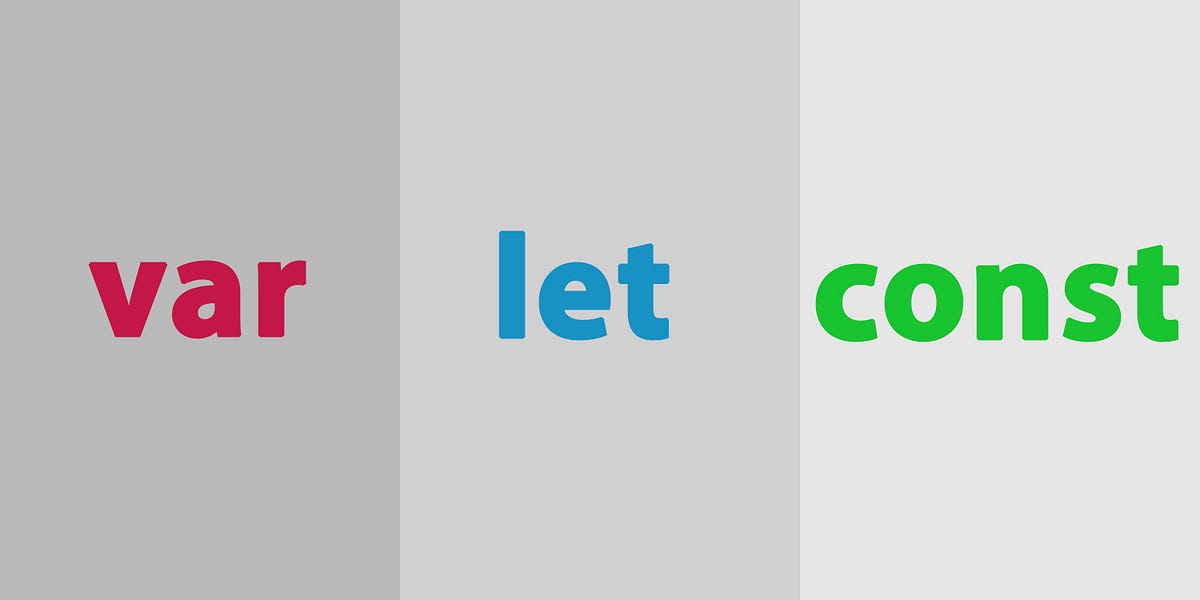 Var vs Let vs Const in Javascript - The Scope | by Onyegbu Ifedili | Medium