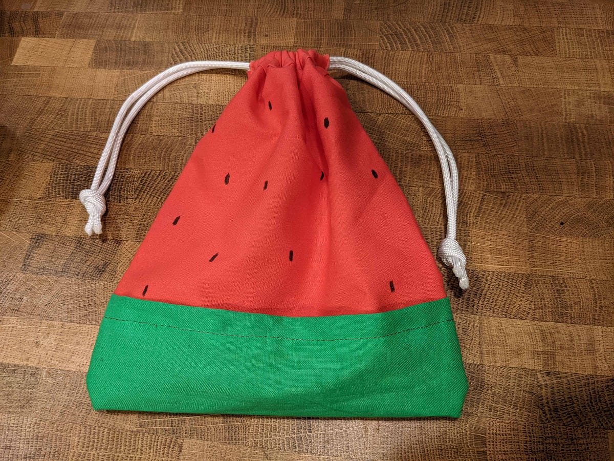 Fabric Construction Process Log. Create a simple pouch or bag with a