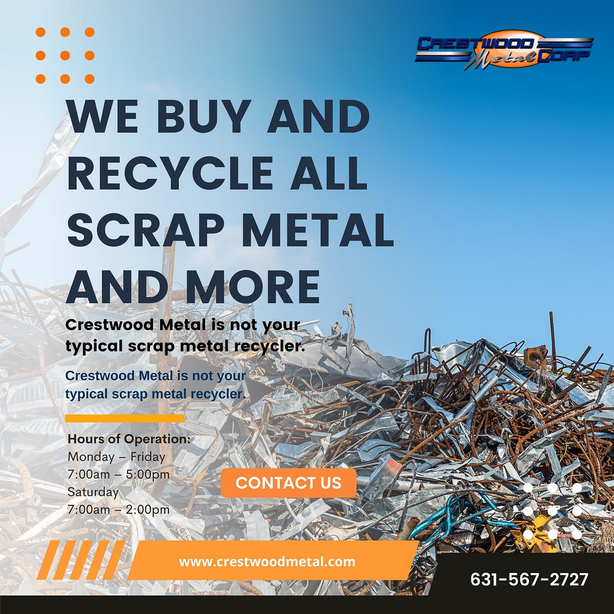 Scrap Metal Recycling. Scrap Metal Recycling — What You Need… by