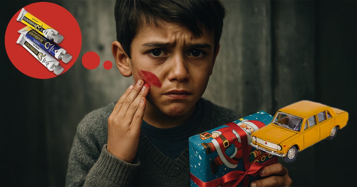 The moment a child learns the difference between truth and politeness.