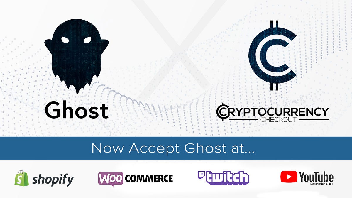 Ghost can now be accepted on Major eCommerce Platforms | by Ghost | Medium