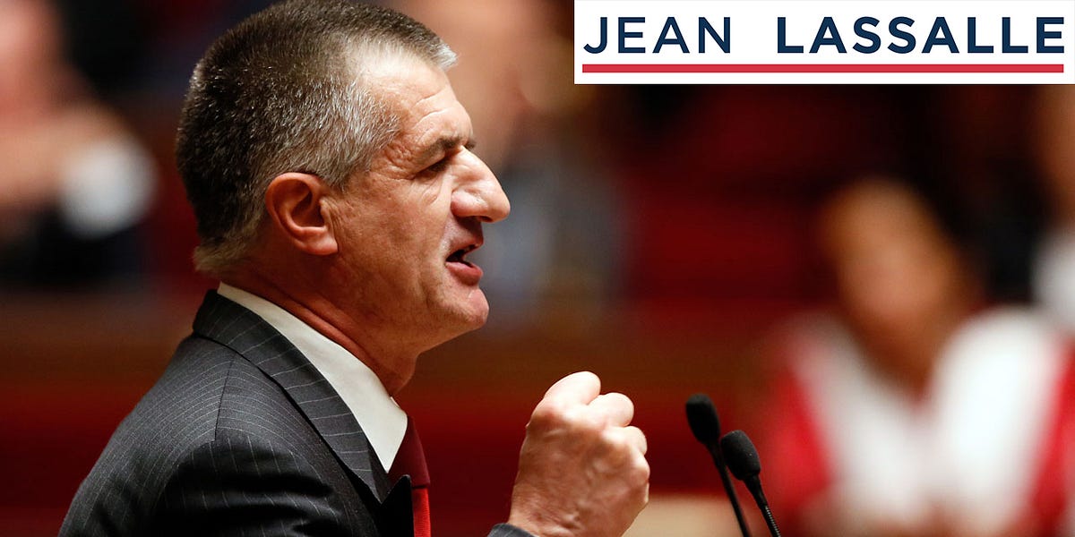 Jean Lassalle — Résistons!. Originally a farmer, Jean Lassalle… | by The  French Report - London | The French Report | Medium