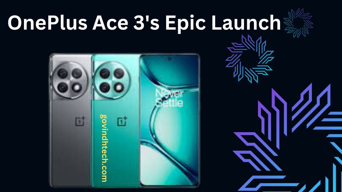 Snapdragon 8 Gen 2 Magic: OnePlus Ace 3's Epic Launch! | by Agarapu Ramesh  | Medium