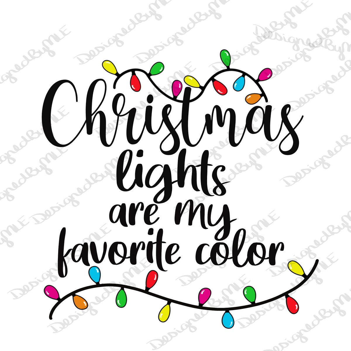 Photoshop light xmas
