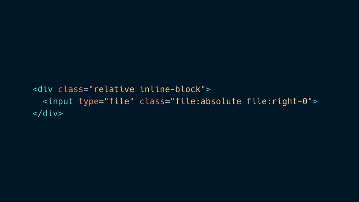Styling File Input HTML Dengan Tailwind | by Nauval | Kredibel | Medium