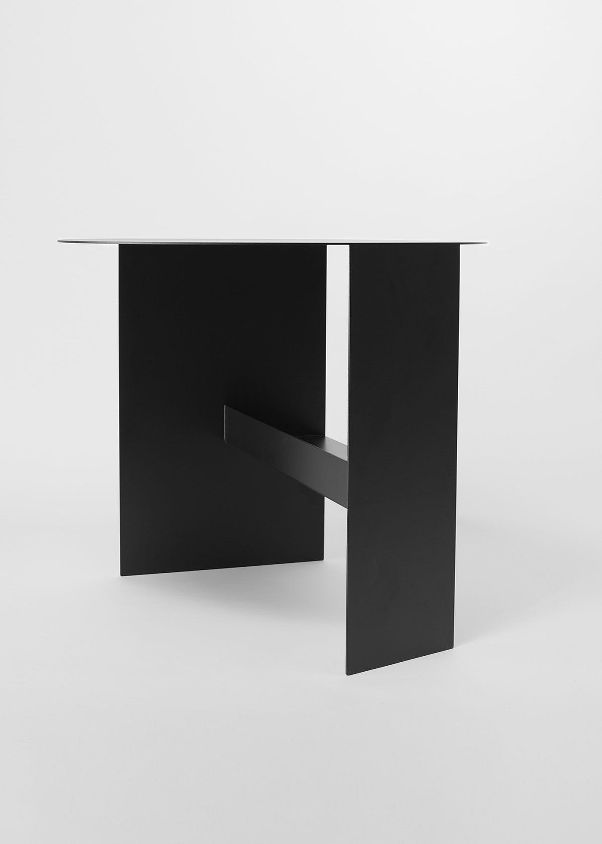 Black Table by Julian Bühler. Black Table is a minimalist table… by