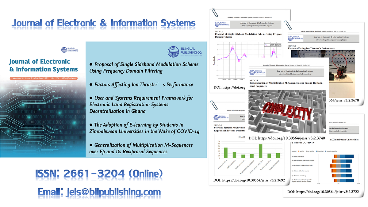 𝑱𝒐𝒖𝒓𝒏𝒂𝒍 𝒐𝒇 𝑬𝒍𝒆𝒄𝒕𝒓𝒐𝒏𝒊𝒄 & 𝑰𝒏𝒇𝒐𝒓𝒎𝒂𝒕𝒊𝒐𝒏 𝑺𝒚𝒔𝒕𝒆𝒎𝒔 𝑽𝒐𝒍.3, 𝑰𝒔𝒔.2 by