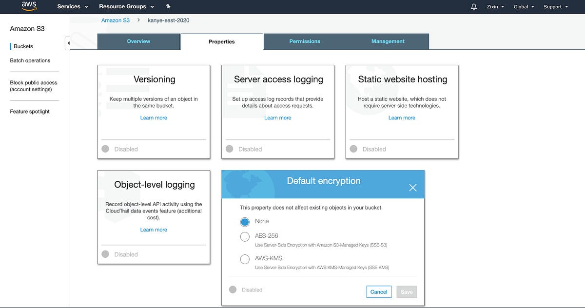 S3 Encryption in AWS. S3 encryption means a user cannot… by Zixin