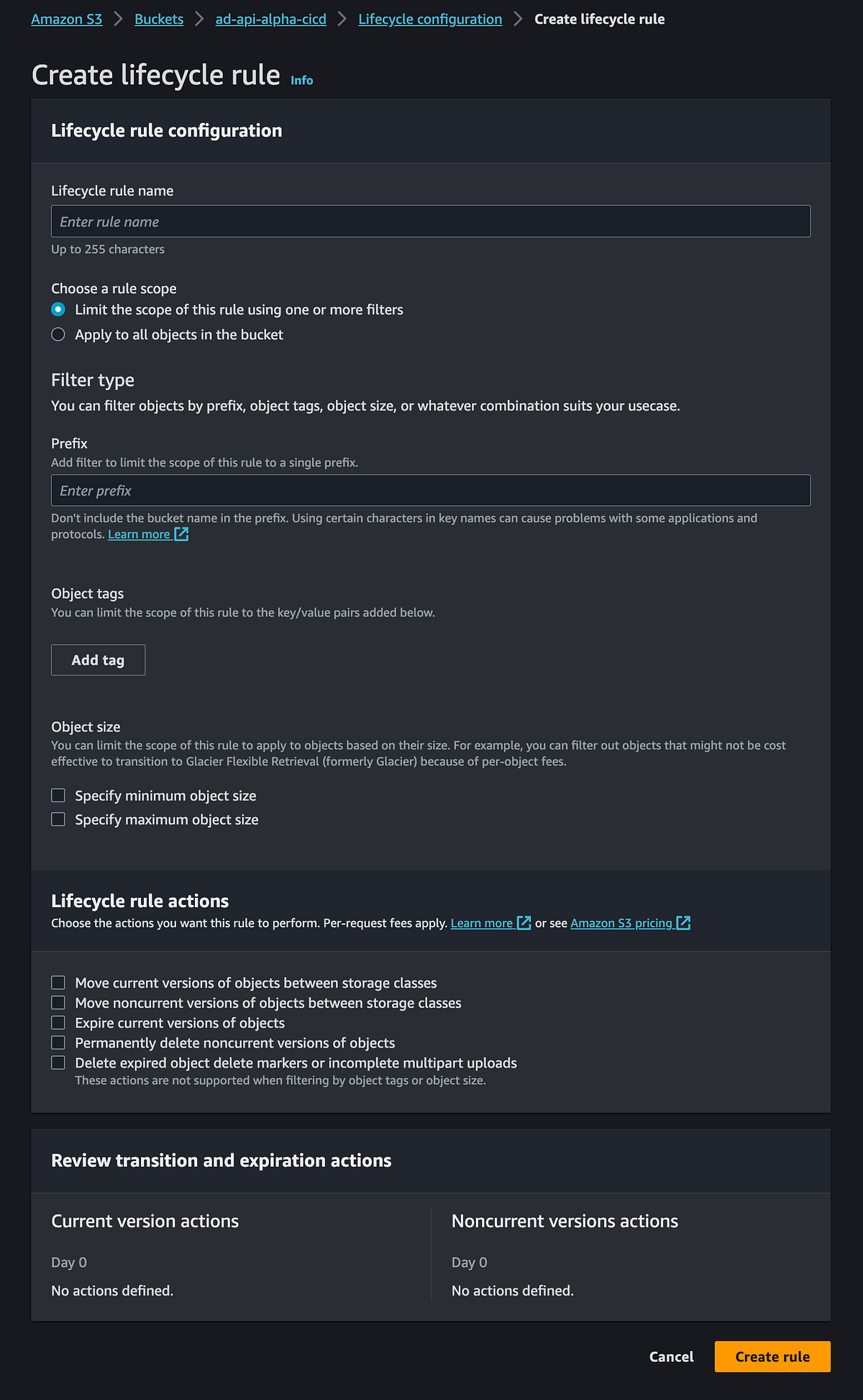 AWS S3 Lifecycle configuration 을 구성할 때 알아두면 좋은 것들 by HanByul Lee