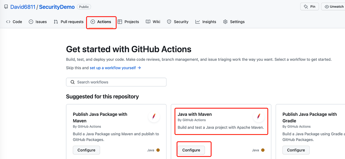 A Simple Way to Build Java CI with Maven Using Github Actions | by ...