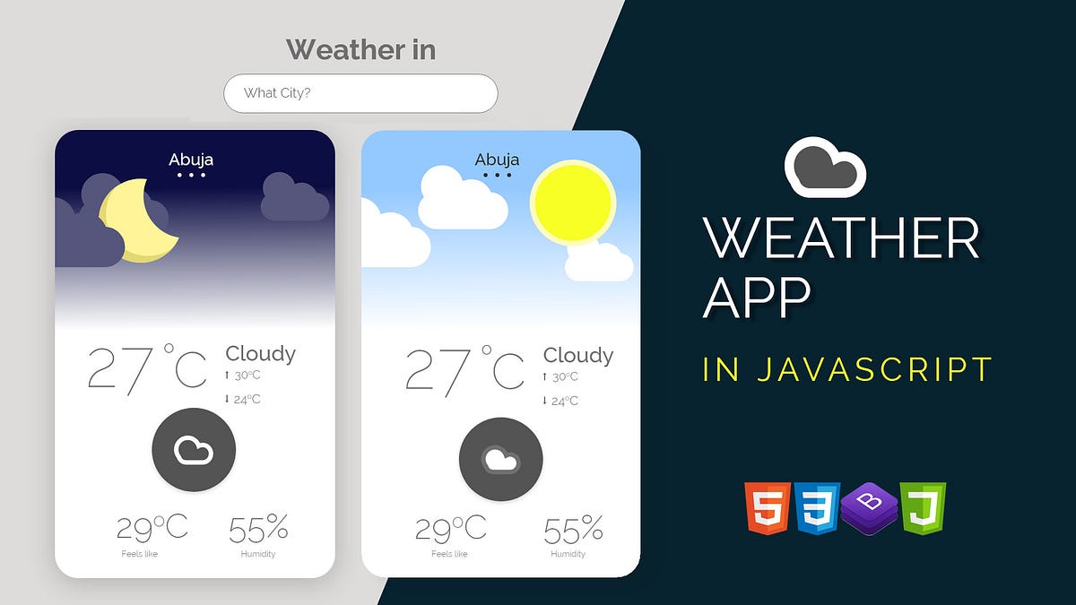 Building a Simple Weather App using JavaScript: A Step-by-Step Guide ...