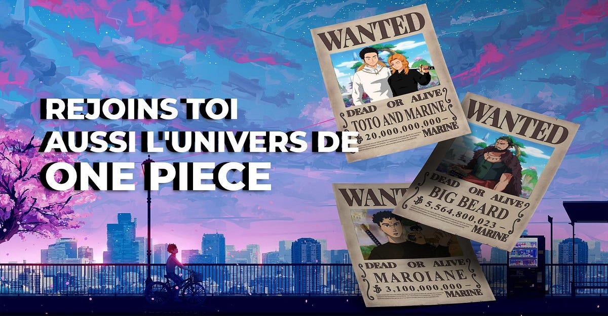 Comment créer son avis de recherche personnalisé de One Piece ? | by