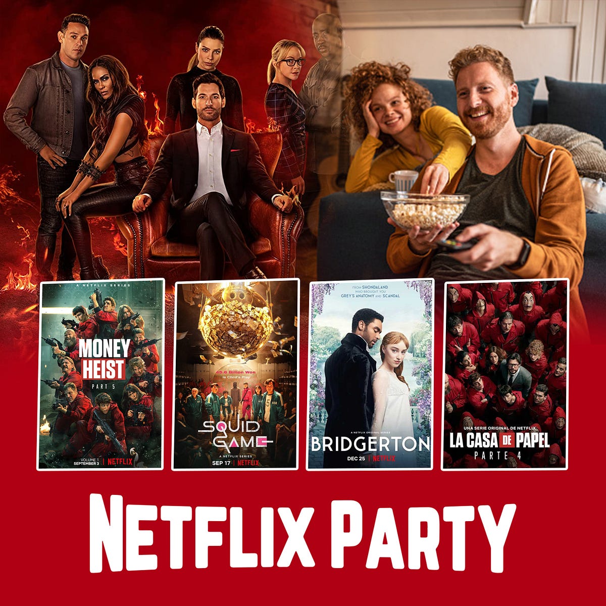 Netflix Watch Party justin Medium