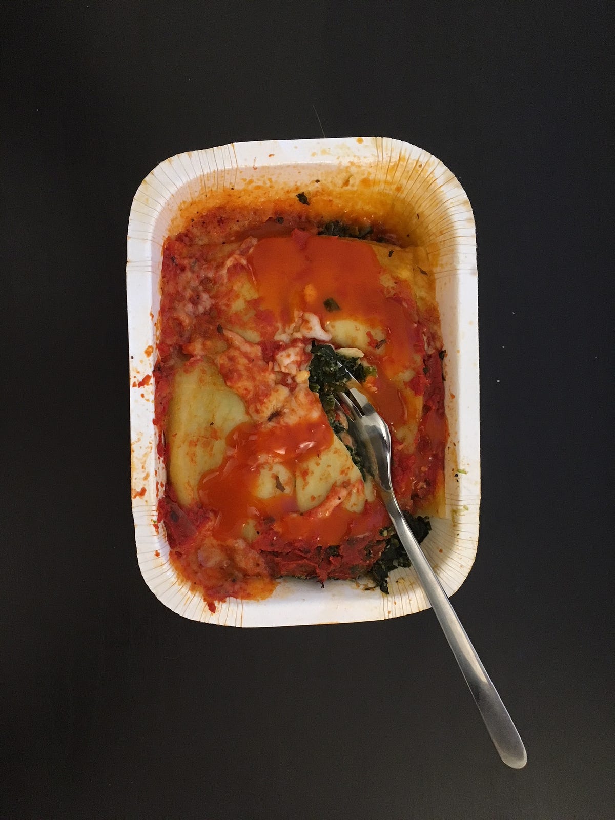 Frozen Food Reviews Trader Joe’s Spinach Lasagna (2 stars) by Cameron Louie Medium