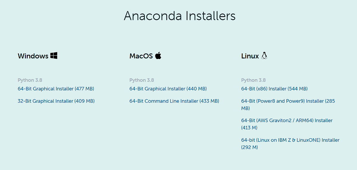 Python Environment-Anaconda. Download Anaconda | by Jessie Hsieh | Medium