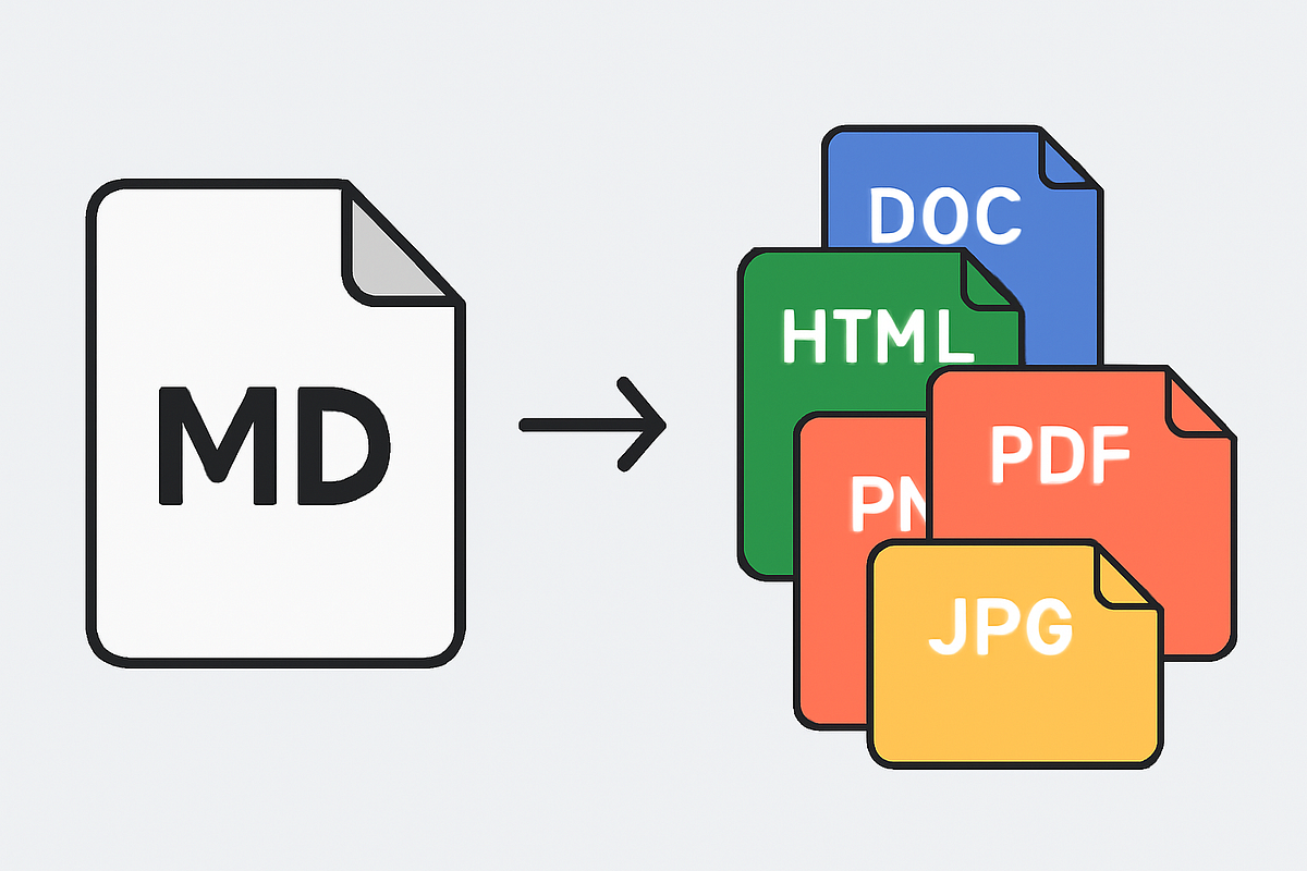 Convert Markdown to Word, HTML, PDF, PNG & JPG in Python | by Alice ...
