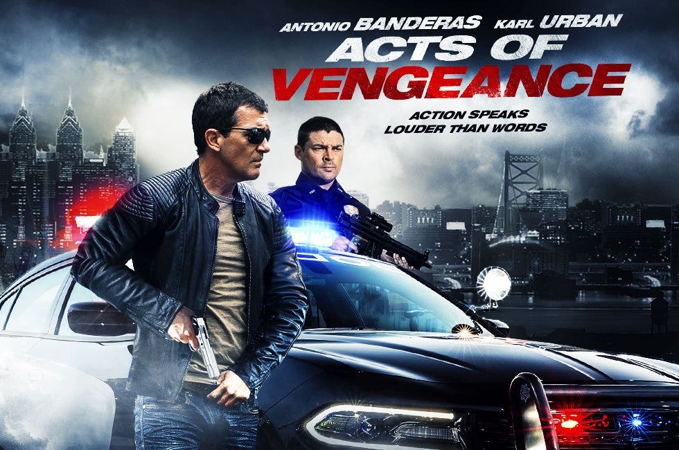 ACTS OF VENGEANCE: Antonio Banderas Takes a Vow of Vengeful Silence | by Ed  Travis | Cinapse