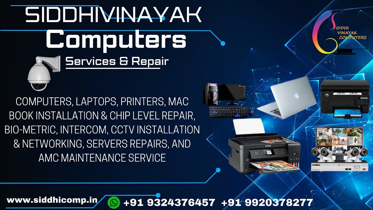 Your Trusted Destination for PC Maintenance Services Near Me in Navi Mumbai Siddhivinayak