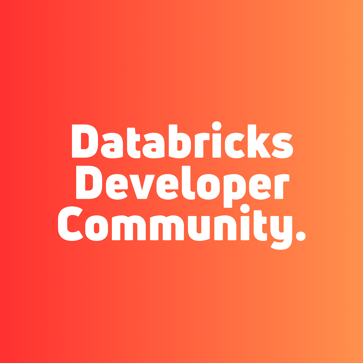 Databricks Community