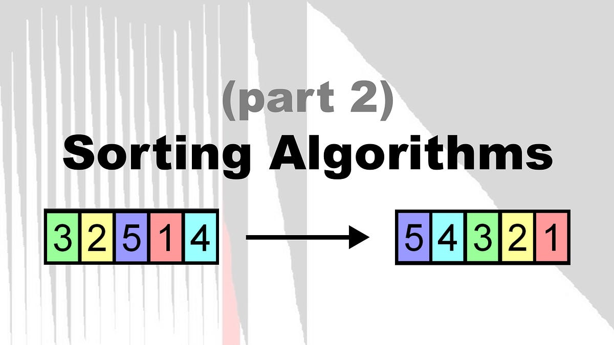 The Ultimate Guide to Sorting Algorithms (part 2) | by Ramil Suleimanov ...
