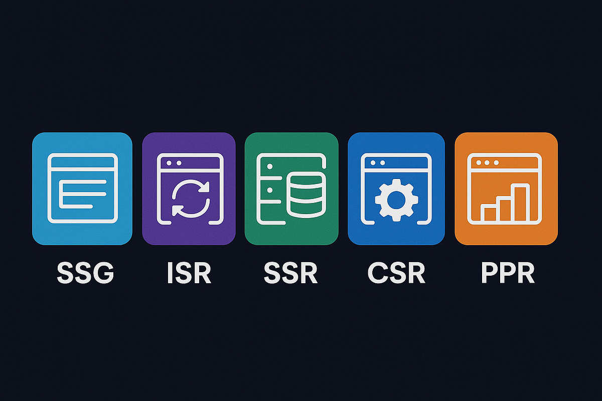 SSG, ISR, SSR, CSR, PPR: Which Web Rendering Pattern is Right for Your ...