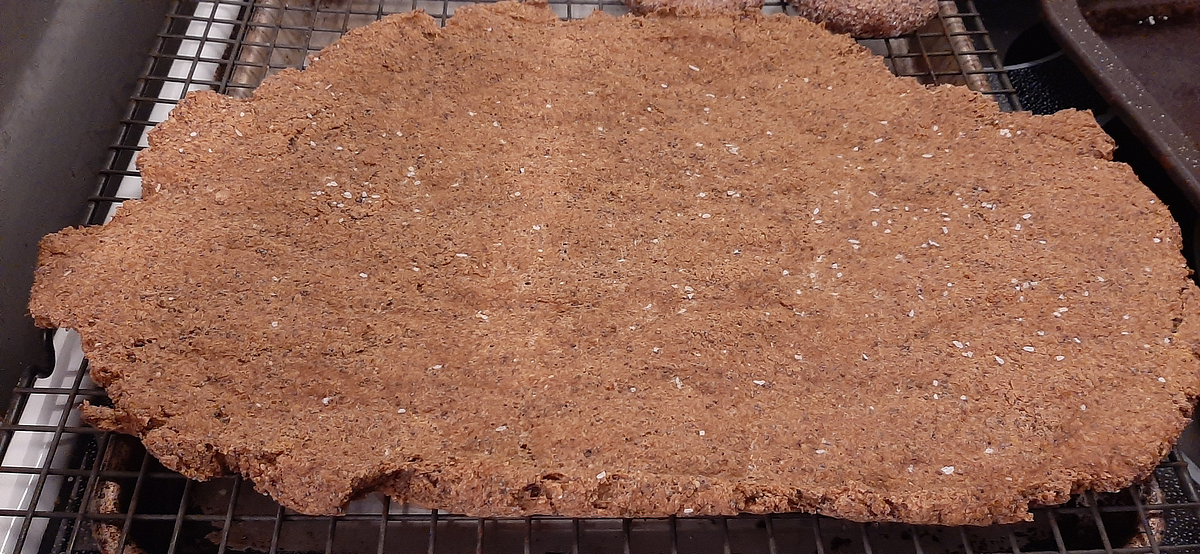 Keto Flatbread/Pizza Crust 13g net carbs, total. by Michael E