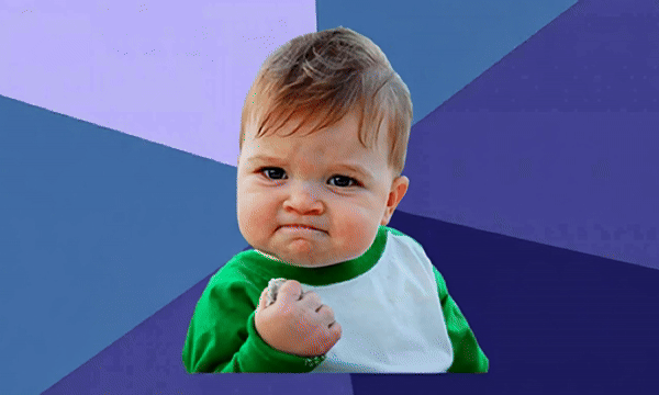Success Kid meme