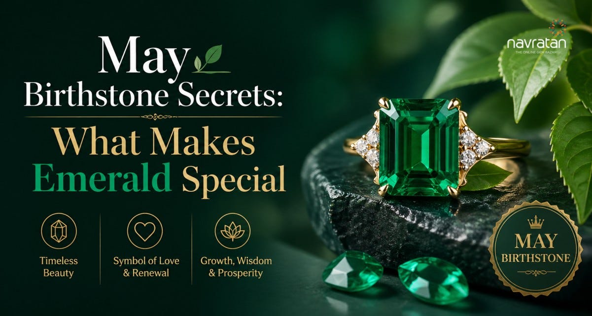 May Birthstone Secrets: What Makes Emerald Special