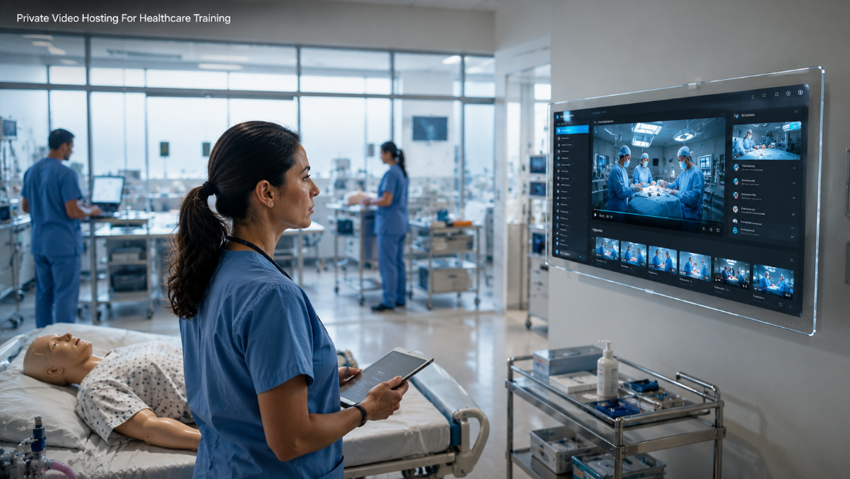 Private Video Hosting Platforms for Healthcare Training and Clinical Knowledge Sharing