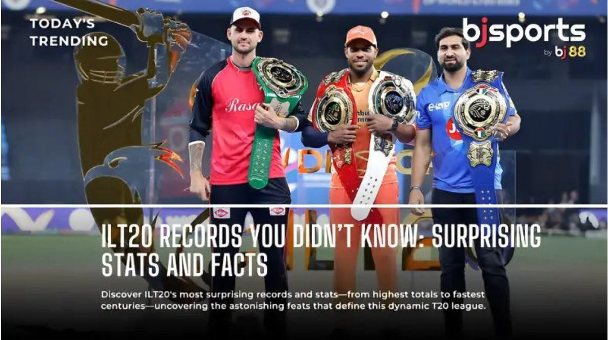 ILT20 Records You Didn’t Know: Surprising Stats and Facts
