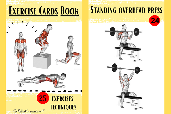 The Standing Overhead Press 💫. Building Shoulder Strength and Upper… | by  Health advisor 🍃 | Medium