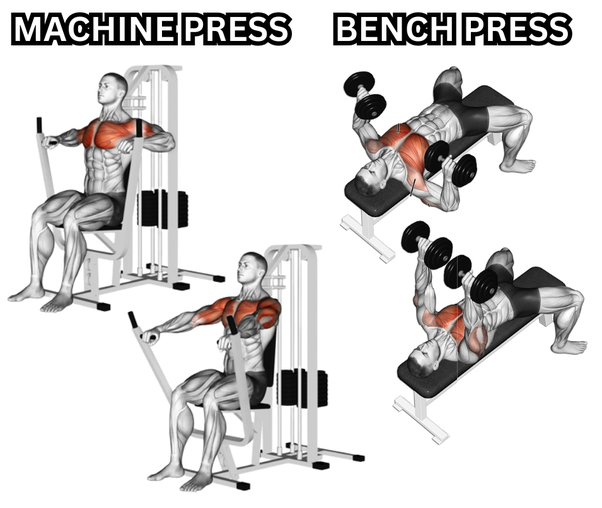 Free Weights vs Machines - Best For Building Muscle? Get Stronger? 