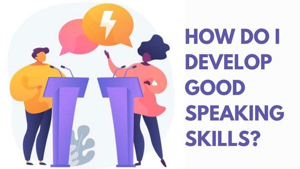 Mastering the Art of Good Speaking Skills: A Gateway to Success in Life and  Business | by Billionaires_Success_Club | Medium