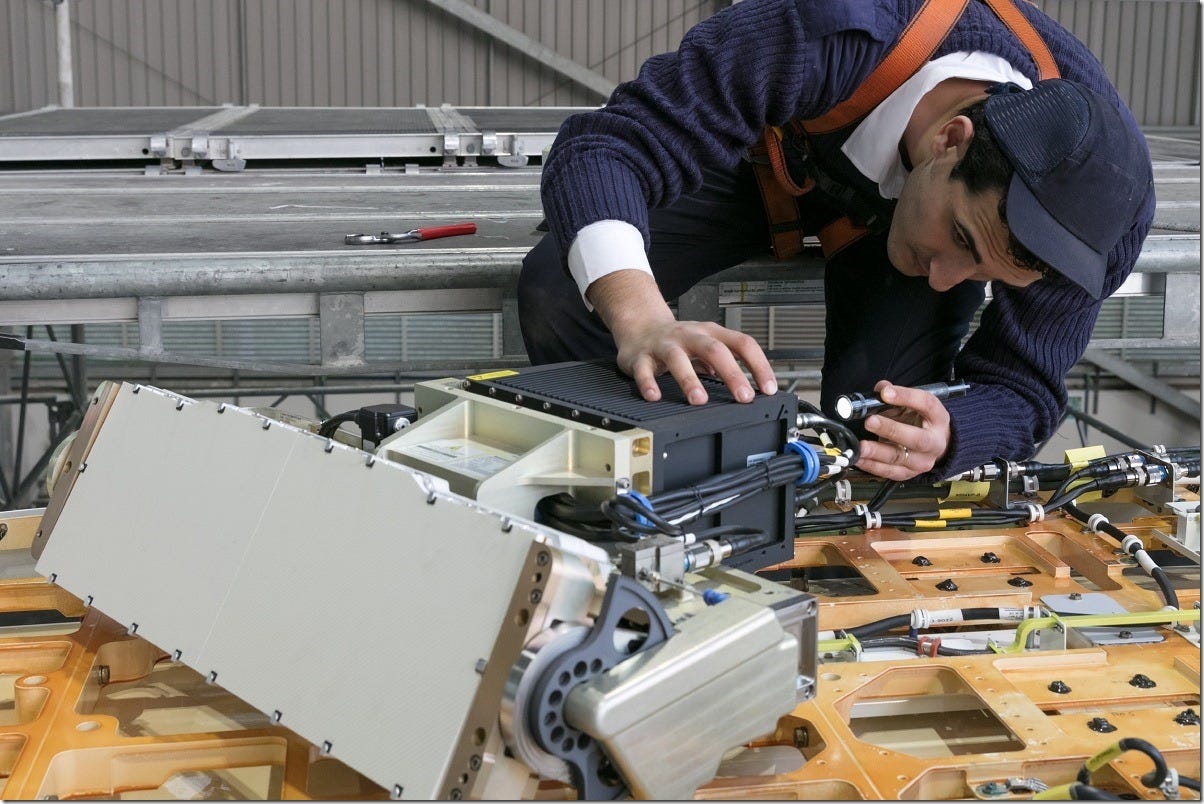 Which 747–8 is next up for high-speed wifi?