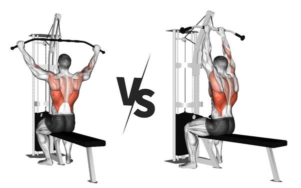 Close grip pulldown with dumbbells sale