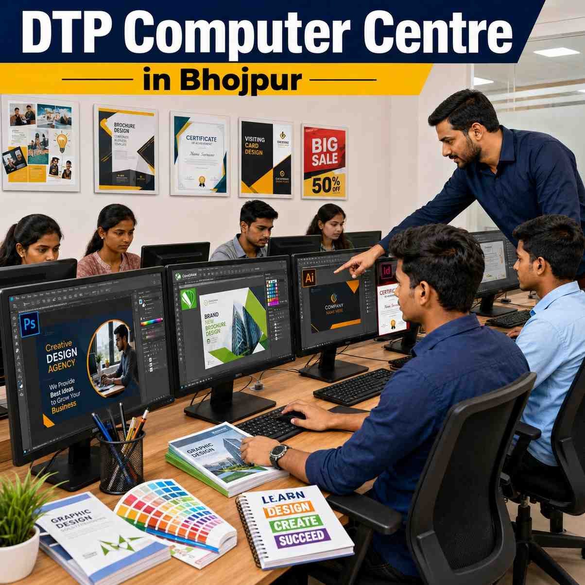 DTP Computer Centre in Bhojpur — Career Boss Institute