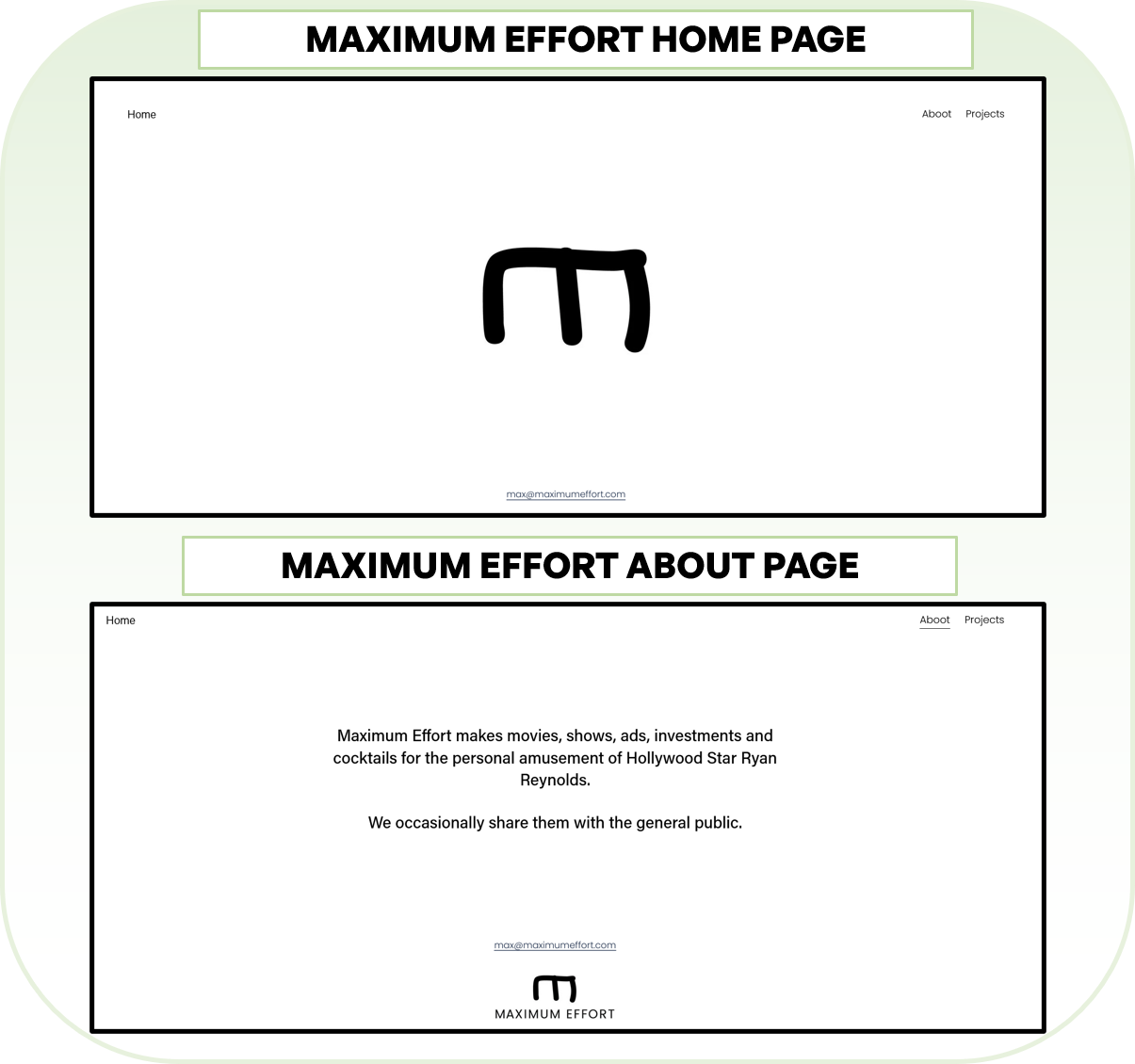 For a company with “maximum” in its name, its official website is stunningly bare
