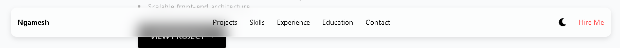 Create a easy and elegant NavBar