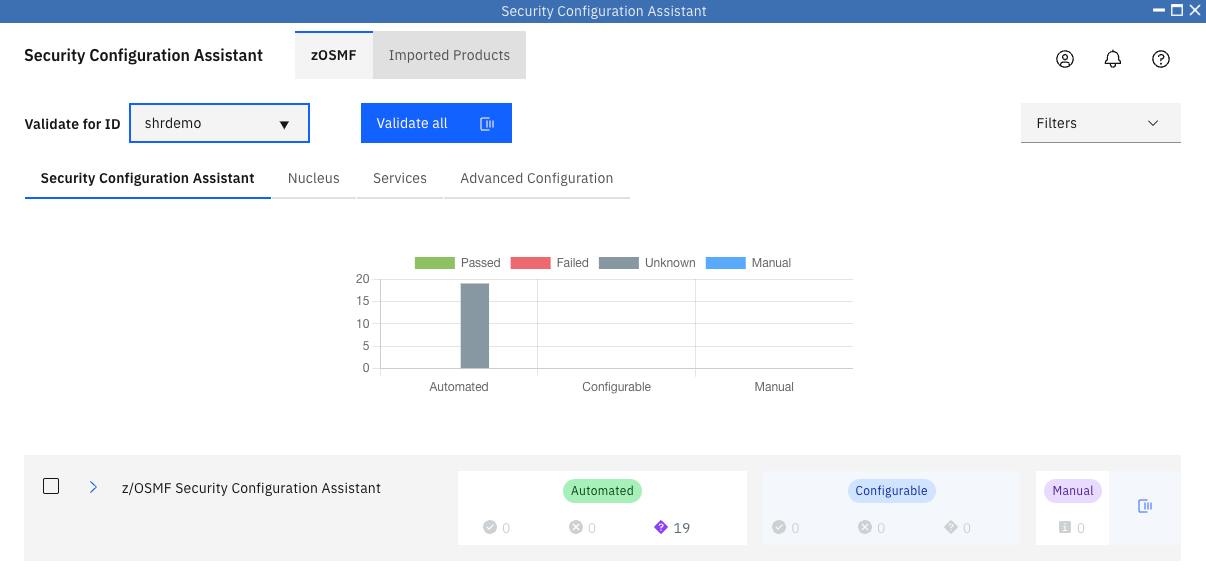 z/OSMF Security Configuration Assistant For Zowe