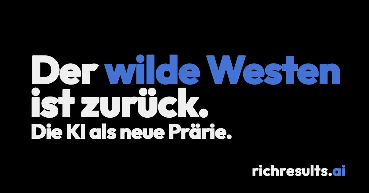 Der wilde Westen ist zurück