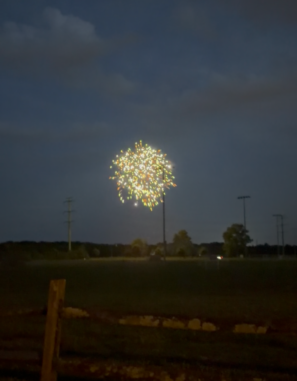 Picture I took of the July 4th fireworks.